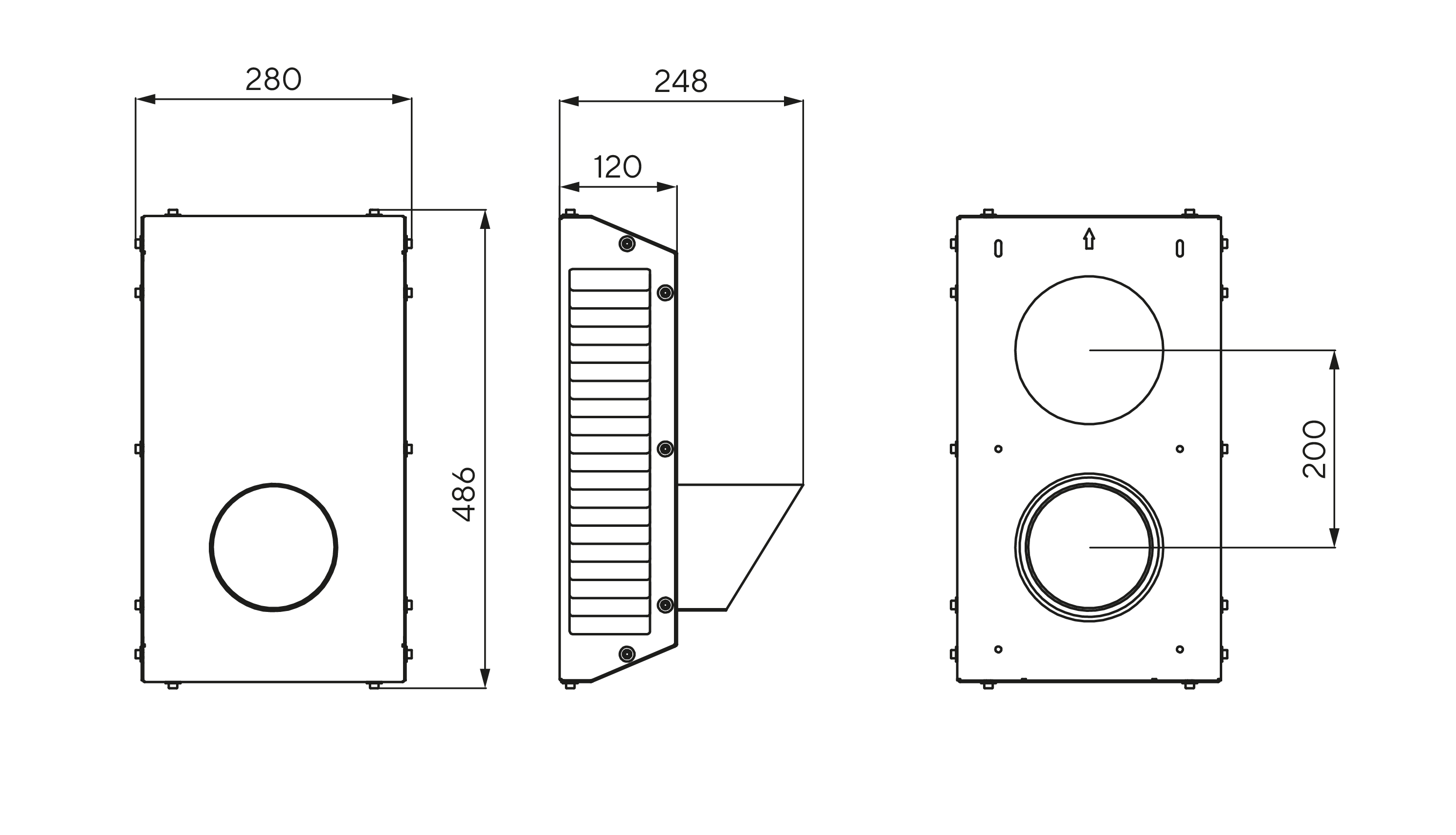 Габаритные размеры