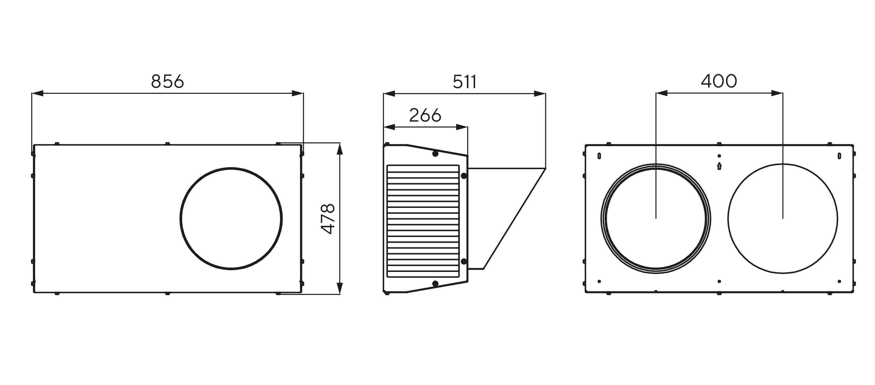 Габаритные размеры