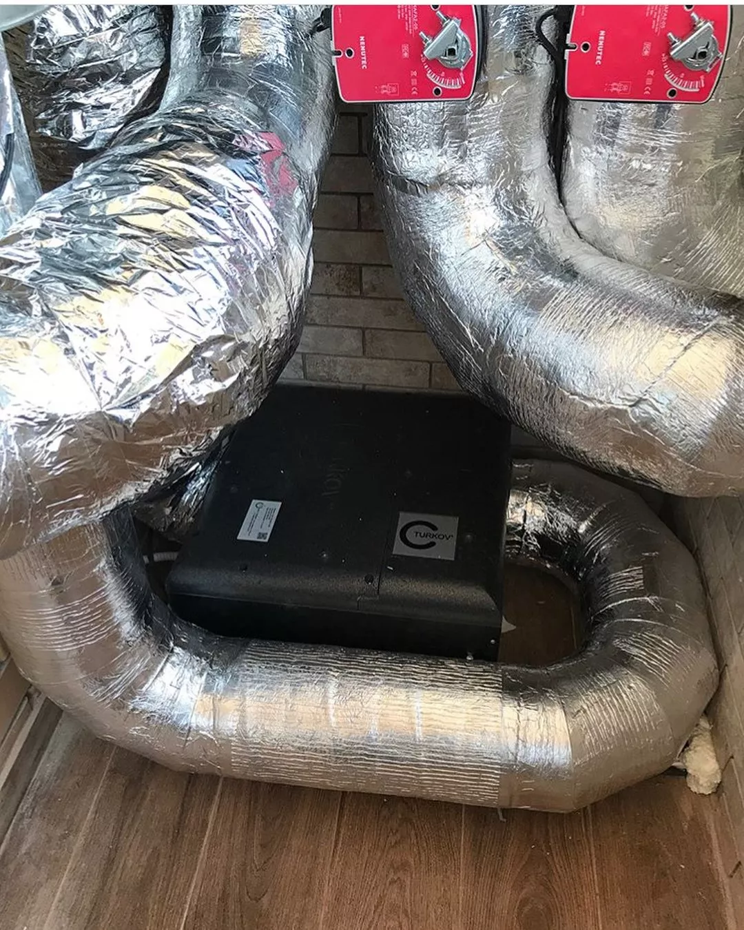 ПВУ Zenit Heco V 550 E в квартире ПВУ Zenit Heco V 550 E в квартире