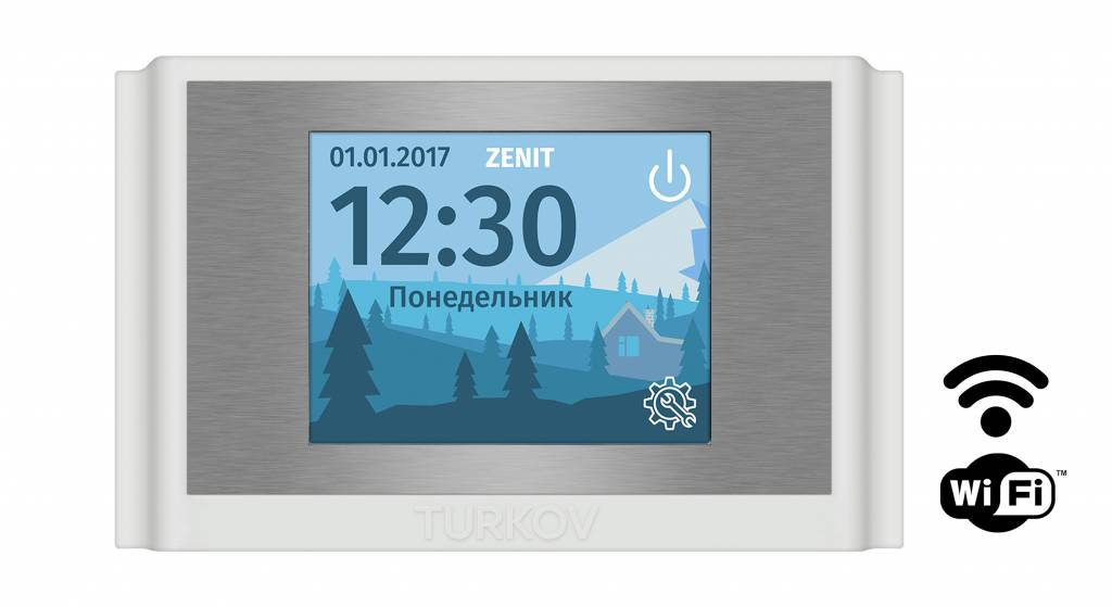 Пульт управления с встроенным wifi модулем для управления вентиляцией через интернет с мобильного телефона Пульт управления с встроенным wifi модулем для управления вентиляцией через интернет с мобильного телефона